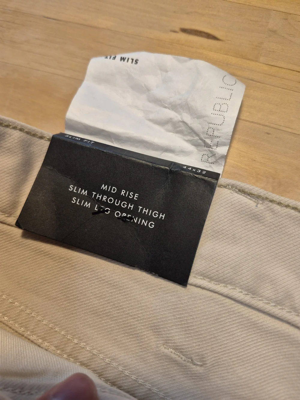 Banana Republic clean off